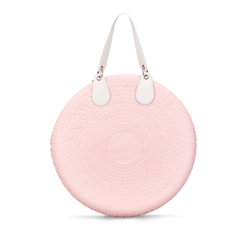 Circular Baby Pink Bag