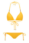 Sunshine Fox Triangle Bikini Top