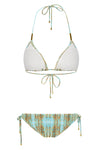 Batik Fox Triangle Bikini Top
