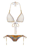 Jungle Fox Triangle Bikini Top