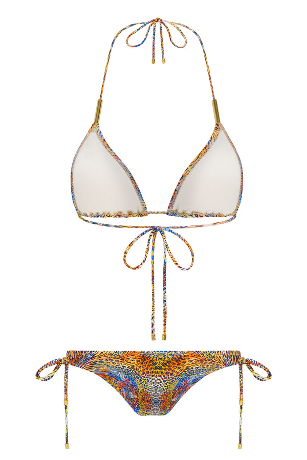 Jungle Fox Bikini Bottom Cheeky Cut