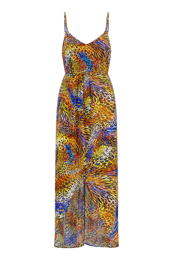 Jungle Flirty Beach Dress