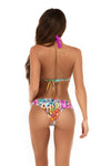 Tribal print sports bikini bottoms