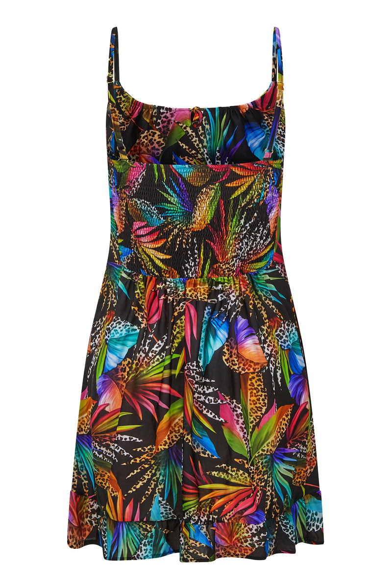 Tropical Beach Mini Dress | Mavele Swimwear Tropical Beach Mini Dress | Mavele Swimwear