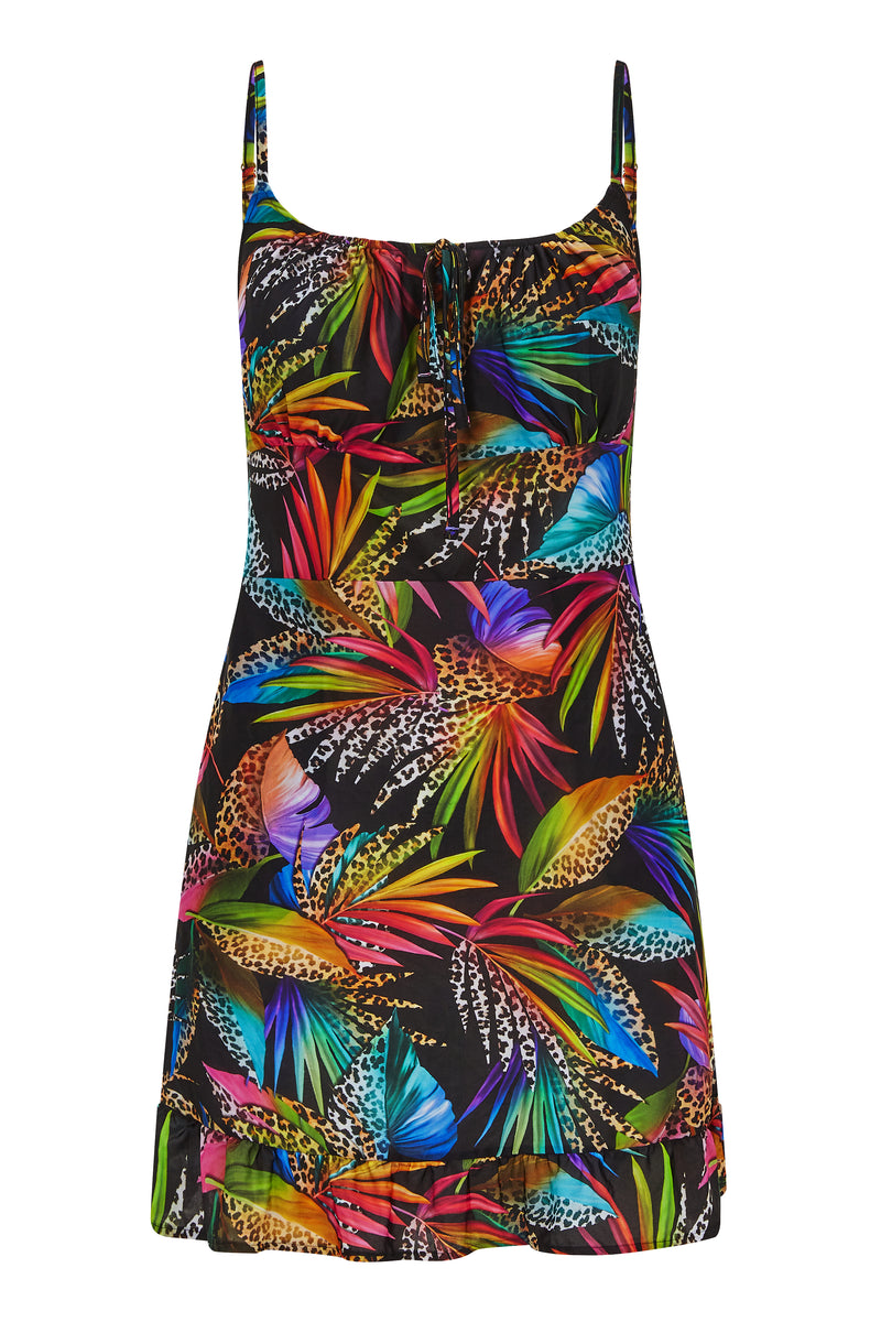 Tropical Beach Mini Dress Tropical Beach Mini Dress
